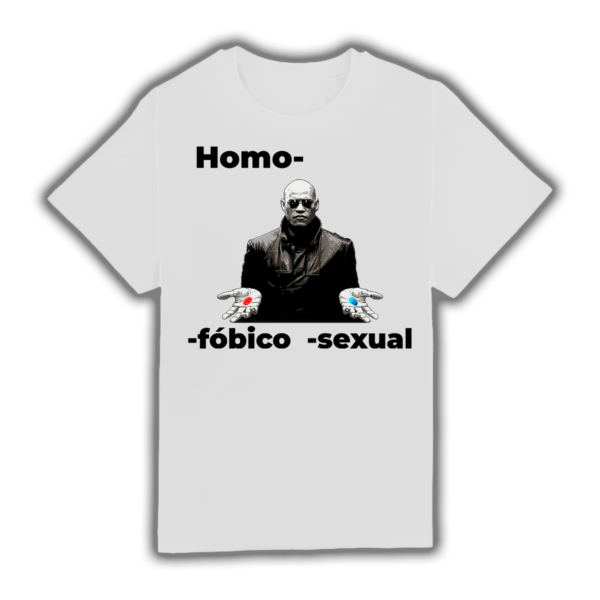 Homo- (fóbico/sexual) - Camiseta - Imagen 2