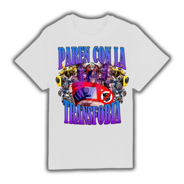 Paren Con La Transfobia - Camiseta - Imagen 2